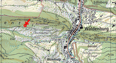 Situationsplan Hornisrüti